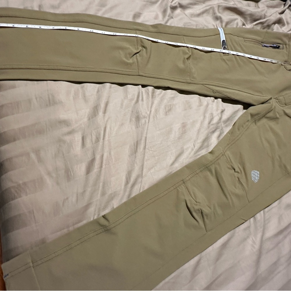 Stio Women's Khaki Green Outdoor Stretch Pants - Picture 13 of 17